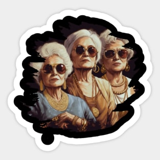 REFRESHMENT CENTER GOLDEN GIRLS Sticker